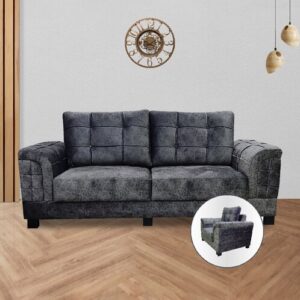 fabric 2 seater sofa