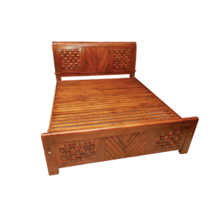 Queen size wooden cot