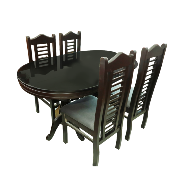 02 Dining Table 4s 5x3 OVAL G PO 17