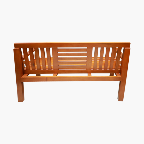 wooden sofa