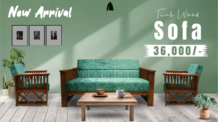 BANNER GREEN SOFA